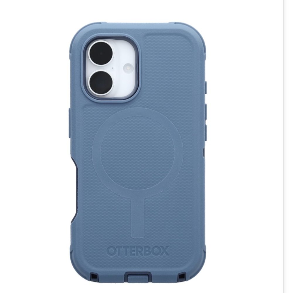iPhone 16 Silicone Protective Case-Otterbox DEFENDER Series-Baby Blue Jeans